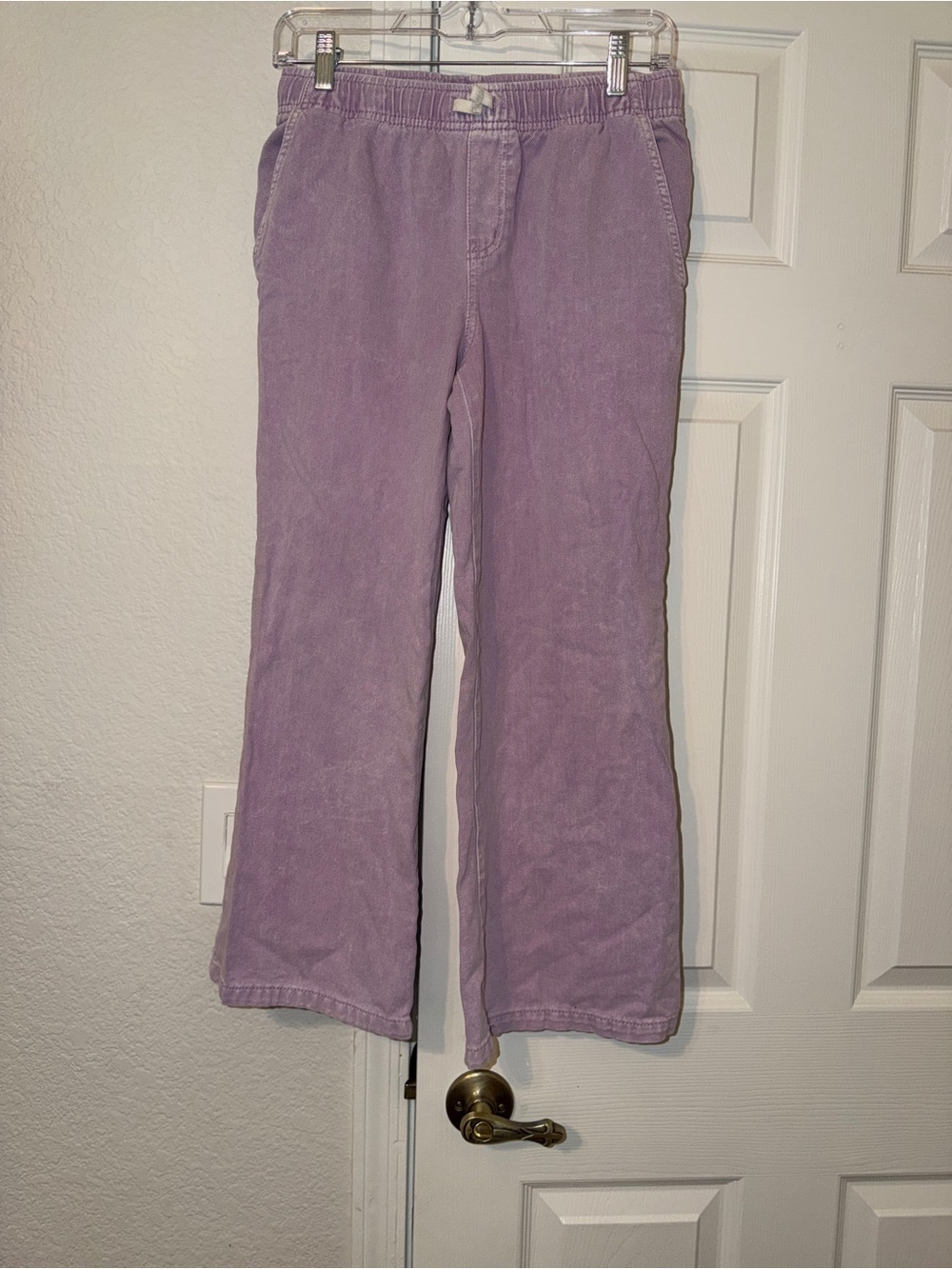 Cat & Jack Lavender Wide-Leg Jeans